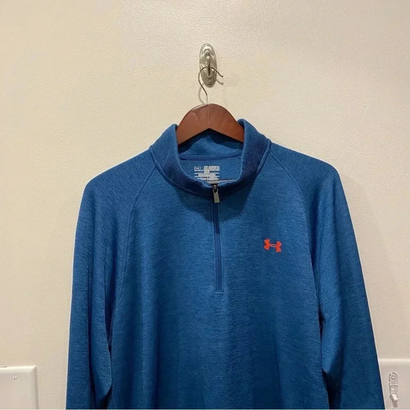 Under Armour storm 3XL loose coldgear 1/4 zip pullover sweatshirt fleece lined - Picture 2 of 6